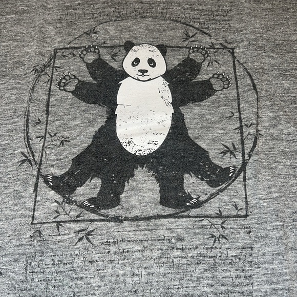 Vitruvian Panda Chive On Tshirt 🐼 - Picture 3 of 5